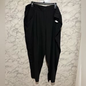 NEW Eileen Fisher Black Wide Leg Pants Plus Size 2X